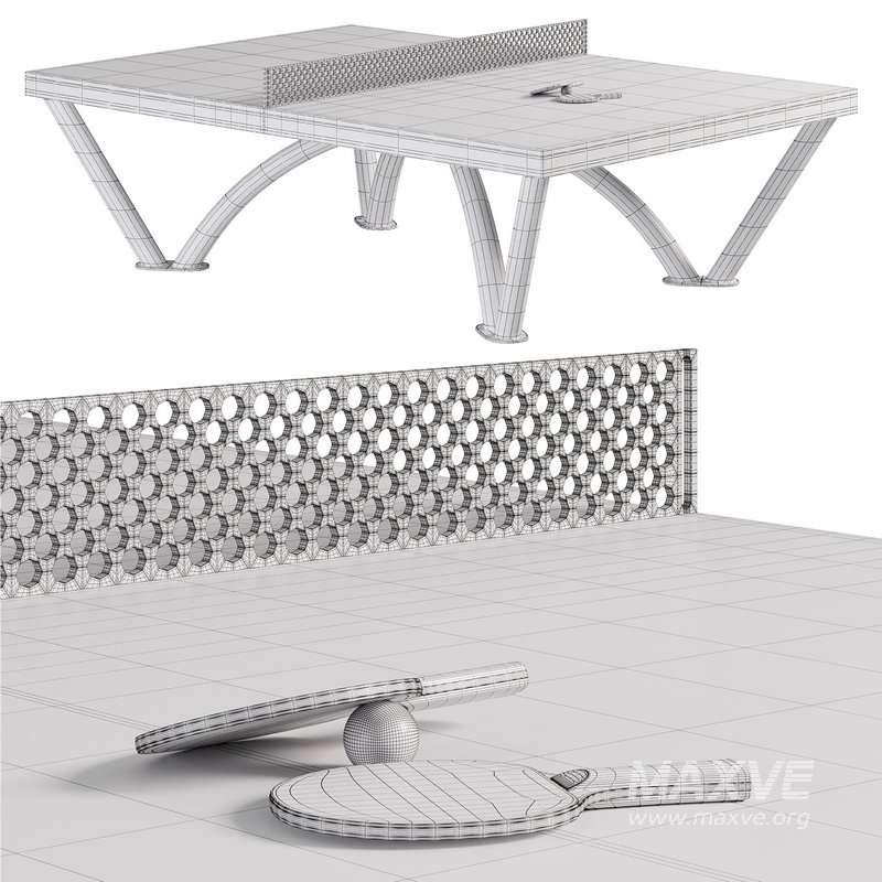 Tennis table City Power Outdoor by Adanatgroup - Image 4