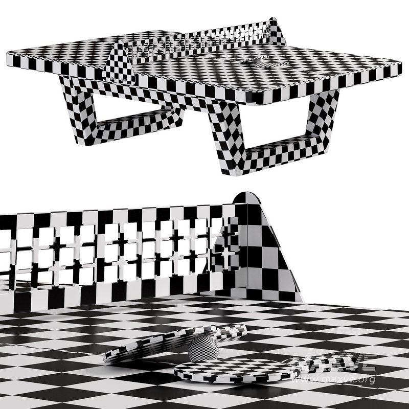 Outdoor tennis table made of natural concrete by Impuls ks - Image 5