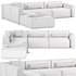 Mix Modular 5 Piece Sectional Sofa - Thumbnail 4