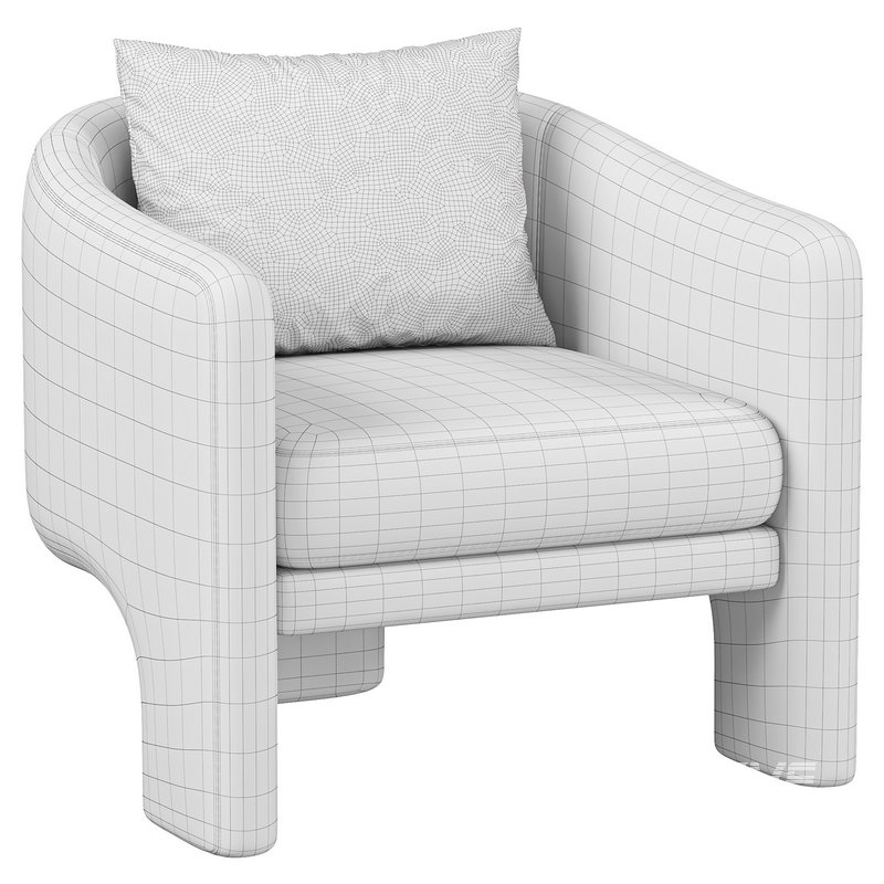 Upland Upholstered Armchair - Image 6