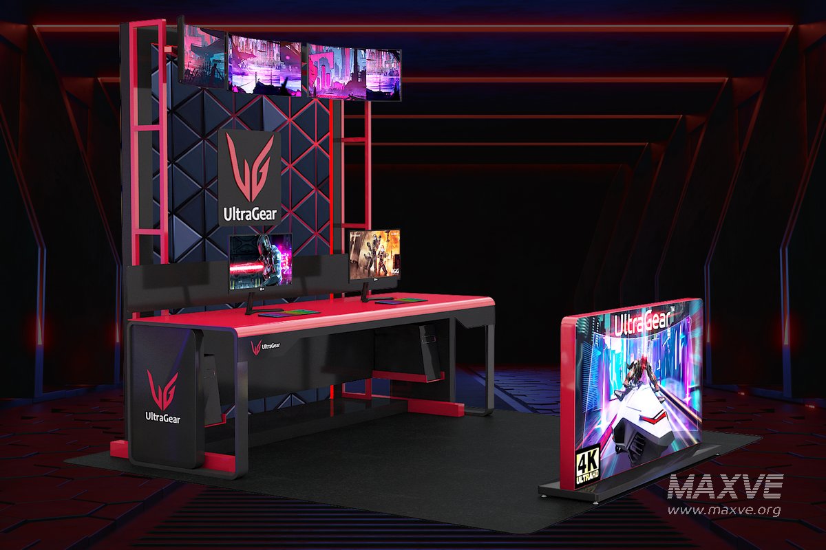 Office Desk 3d model - Image 3