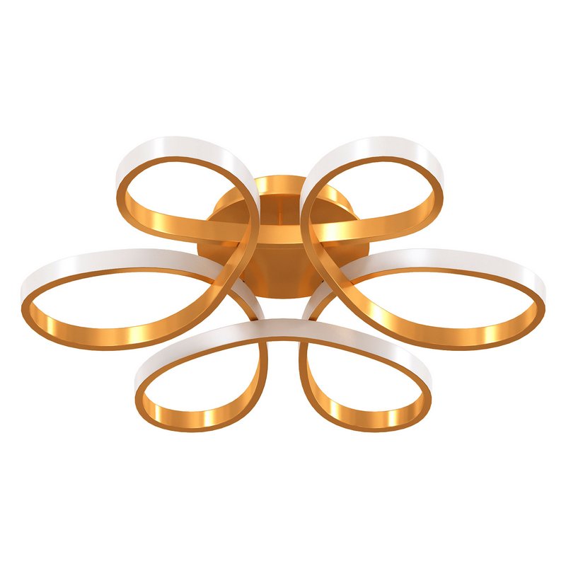 Acrylic Petal Like Semi Ceiling Light - Image 1