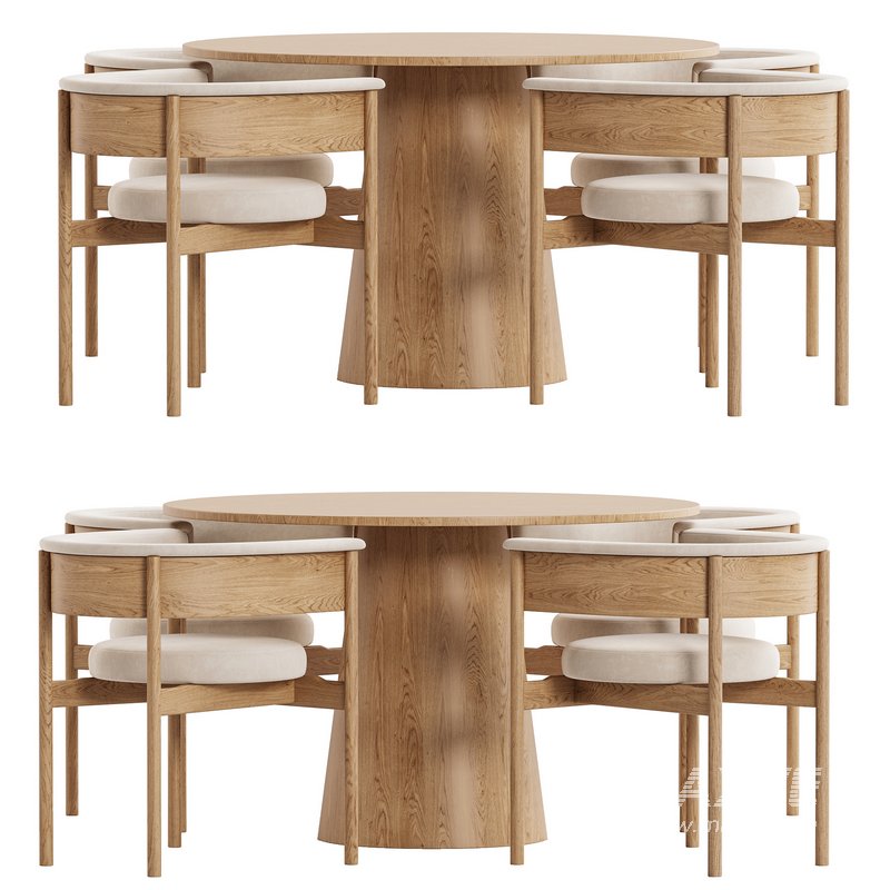 Dinning Set 08 - Image 1