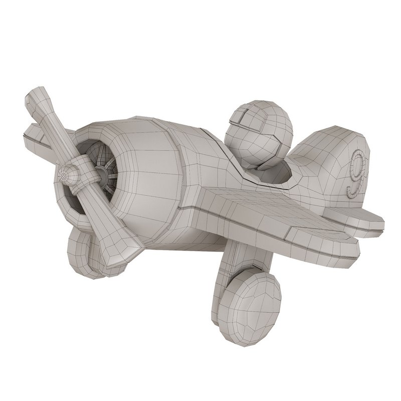 Playforever Mimmo Aeroplane Red - Image 1