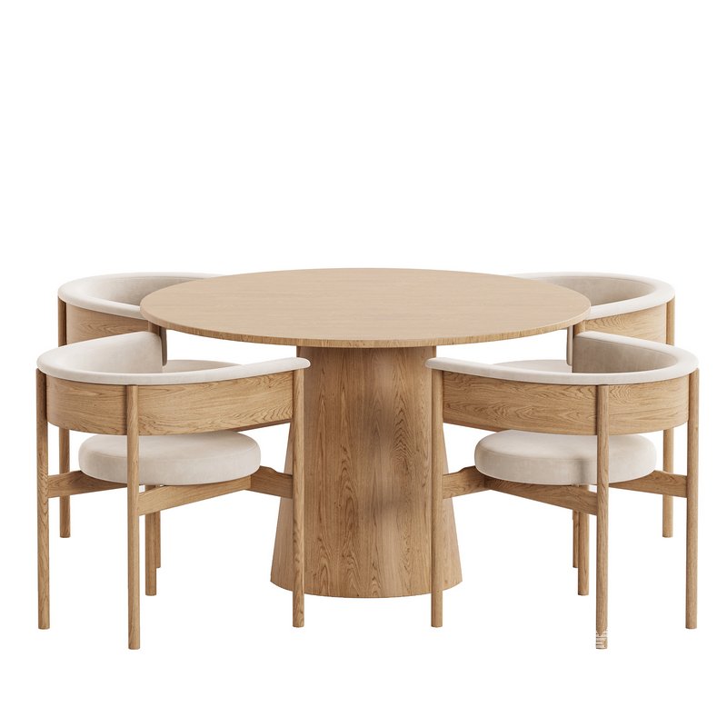 Dinning Set 08 - Image 2