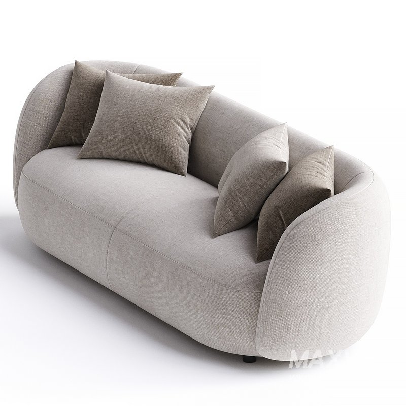 Atelier Sofa 3-Seater, Clay Beige - Image 2