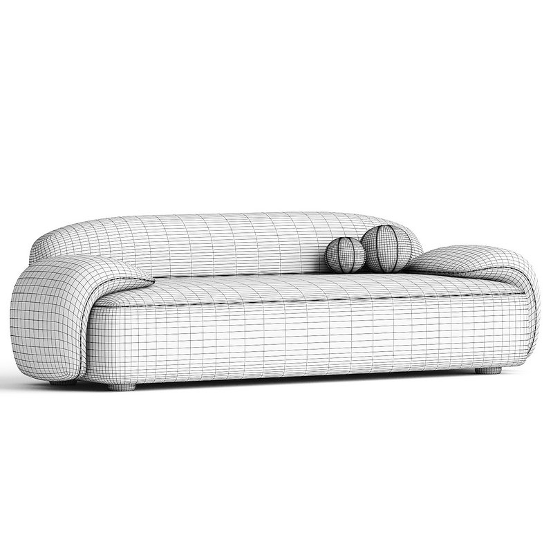 AMA 3 Seater Sofa - Image 3