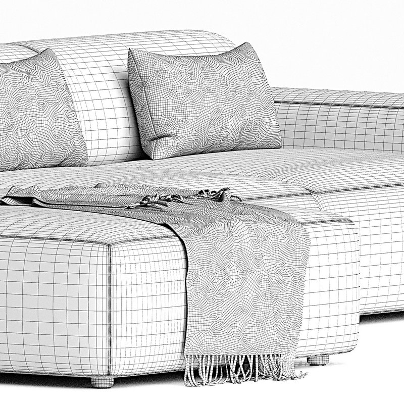 Hoekbank Arrezzo boucle Naduvi Collection - Image 3