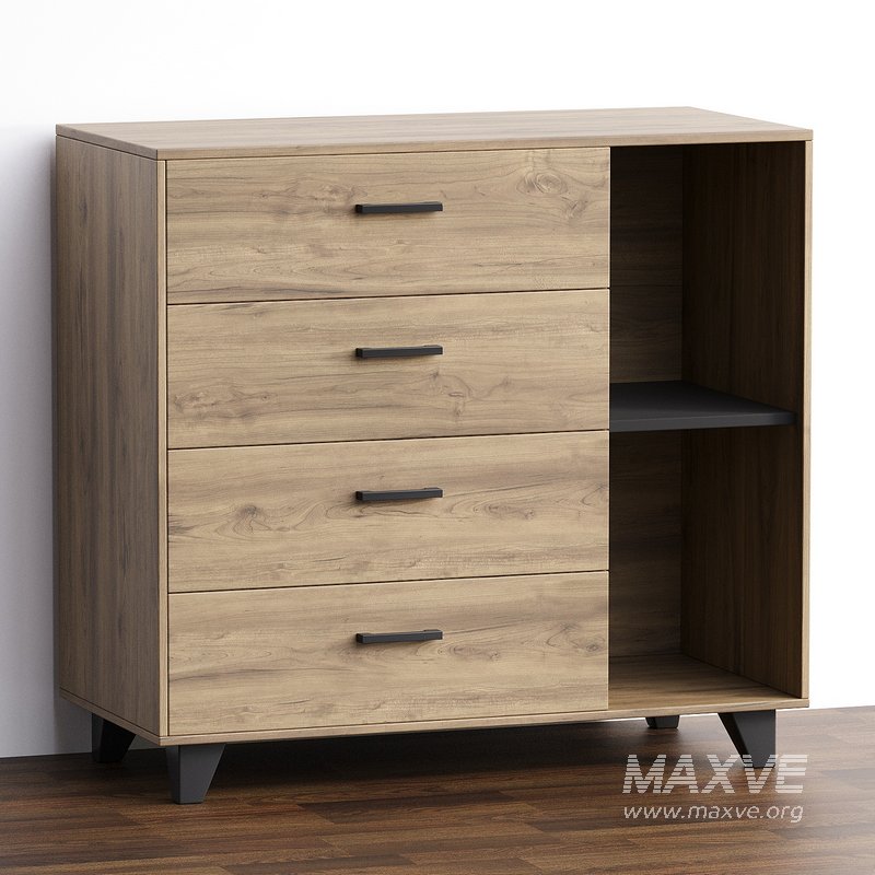 Oakland Chest of drawers Oakland-2 Irish Oak - Image 3