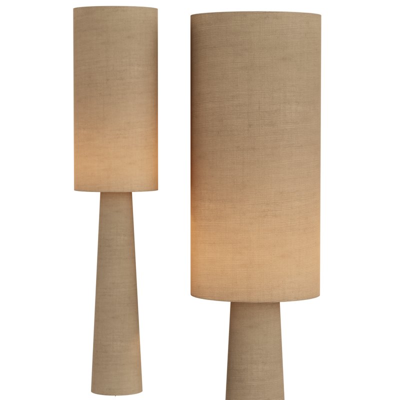 Floor lamp linen - Image 1