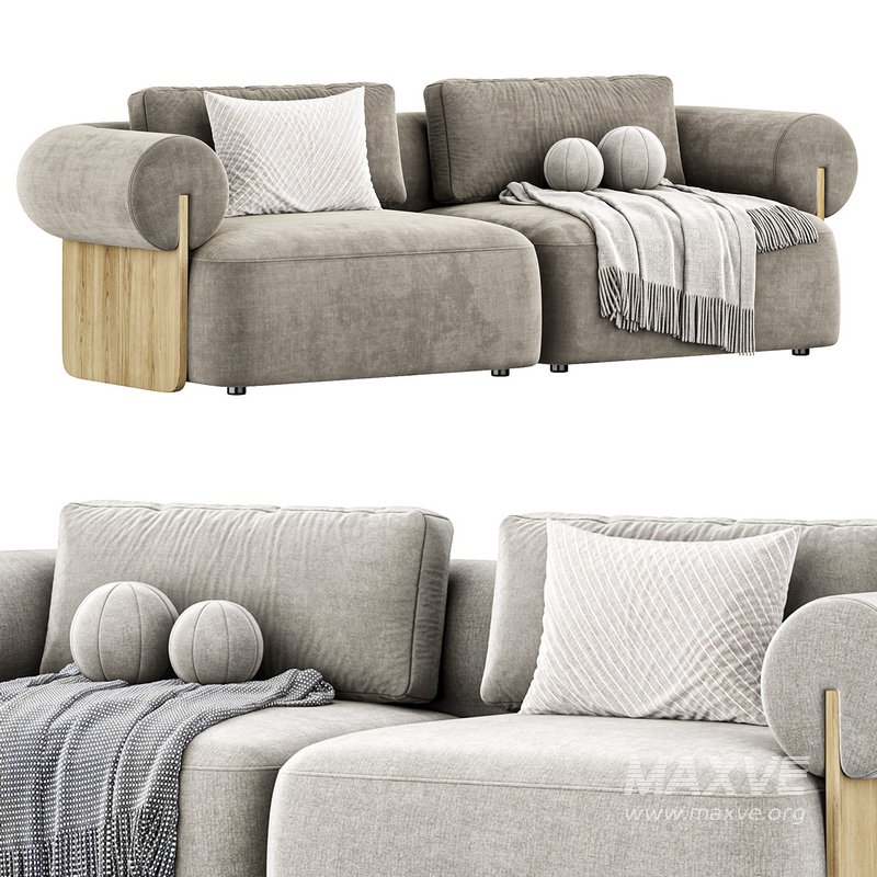Solange Performance Boucle Sofa By Castlery - Image 2