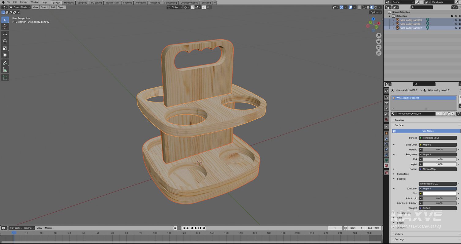 Wooden Wine Caddy - Image 5