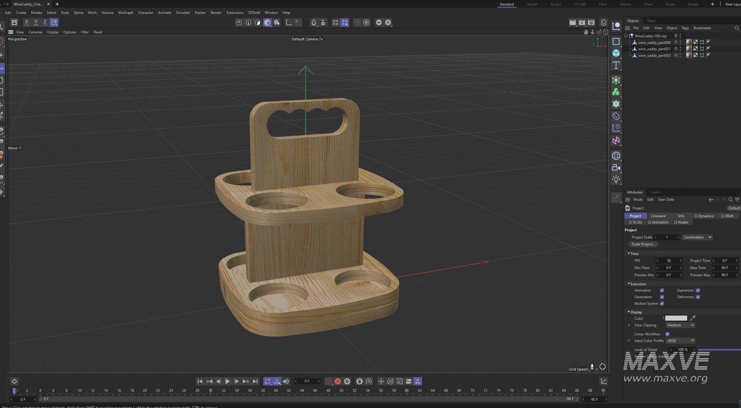 Wooden Wine Caddy - Image 3