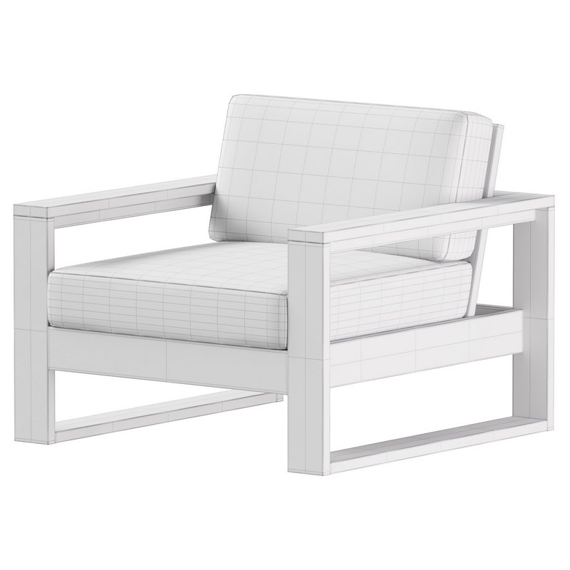 Portside Outdoor Lounge Chair - Image 3