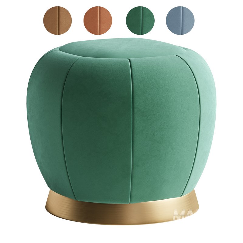 FLORENCE Pouf By Essential Home - Image 1