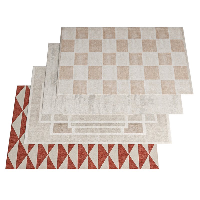 Reversible Rug Terrazzo and Rug Ash by Benuta - Image 1