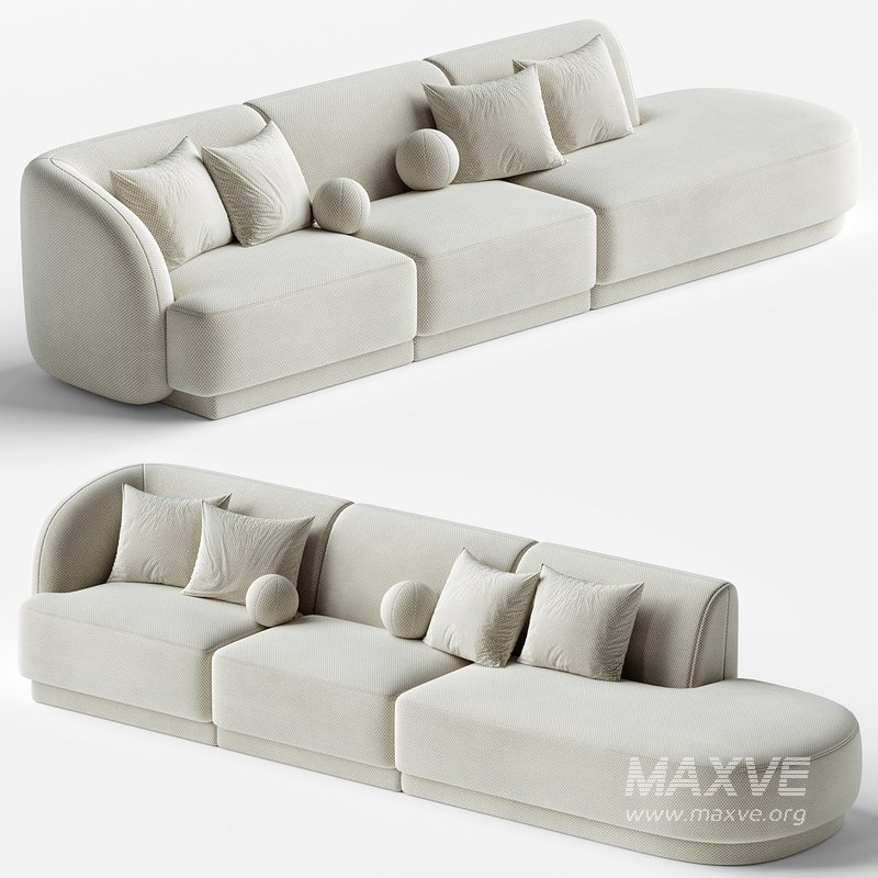 4 Seater Sofa Miley - Image 3