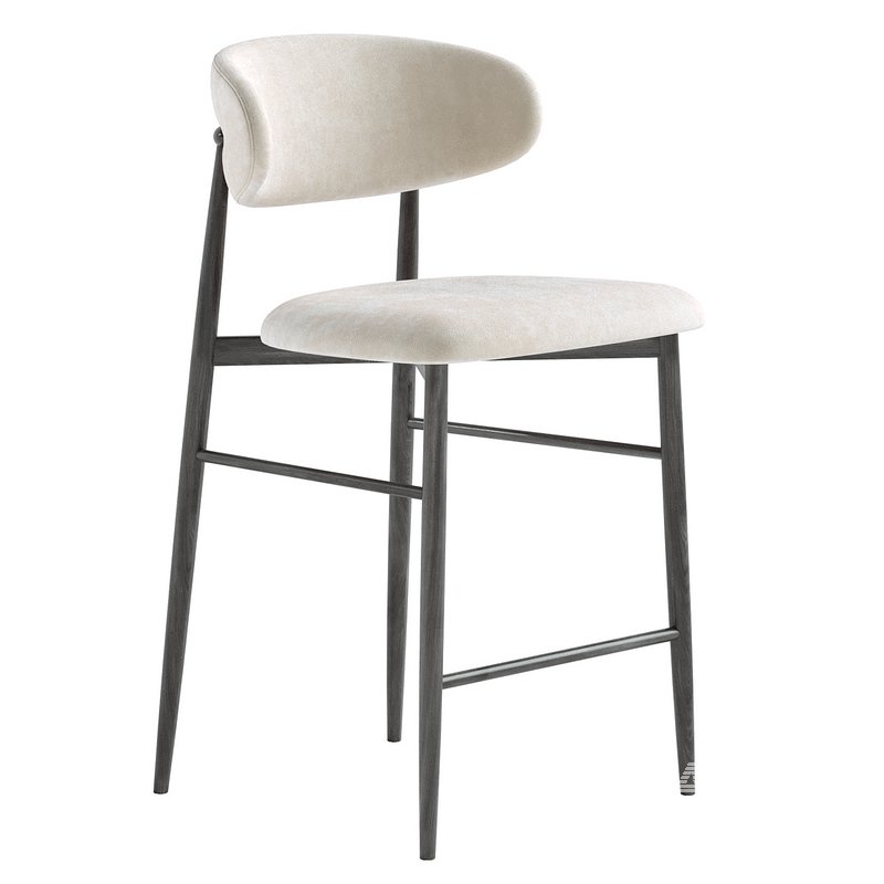 Halston Kitchen Stool & Halston Dining Chair - Image 3