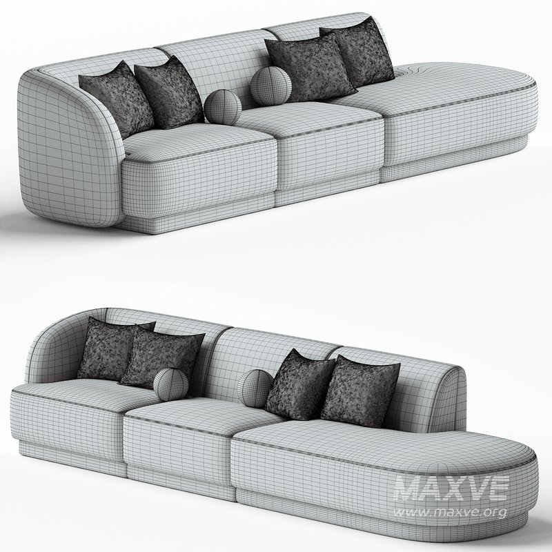 4 Seater Sofa Miley - Image 2
