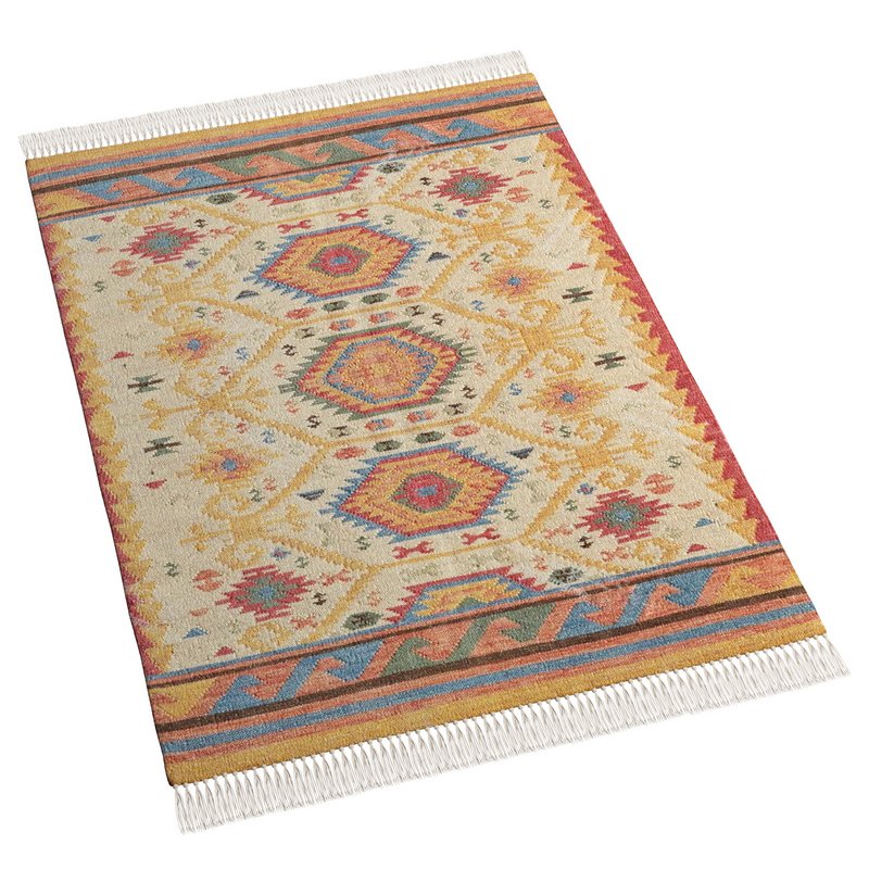Handmade Area Kilim Rug by Urban Outfitters - Image 5