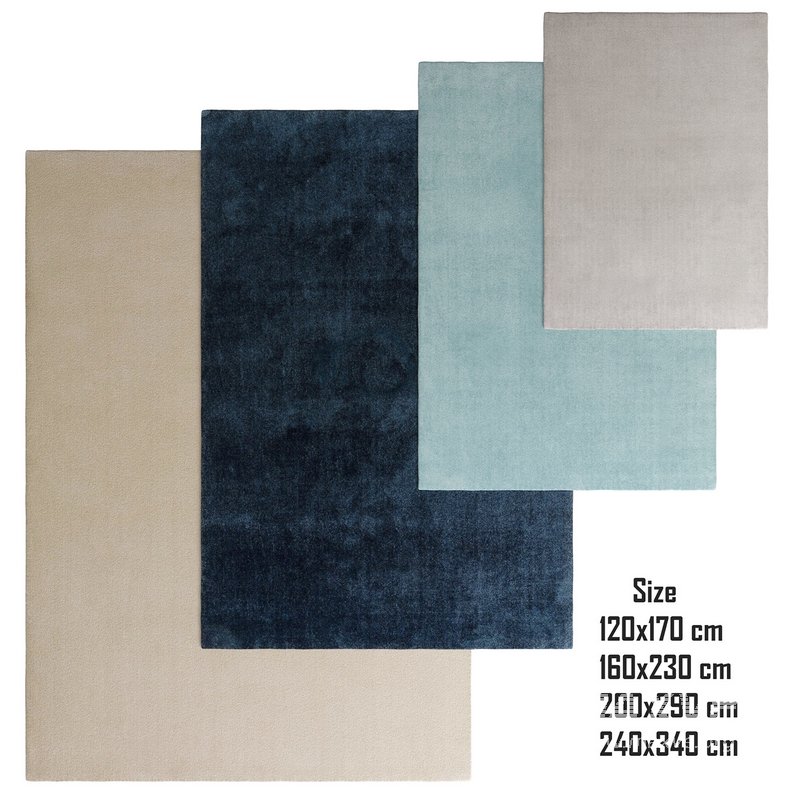 Washable Shaggy Rug Lahty Dark By Benuta - Image 5