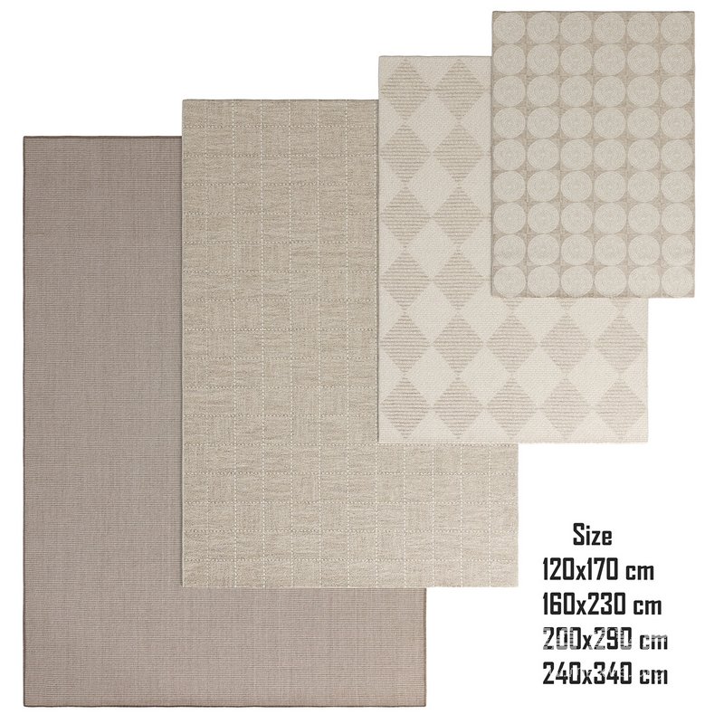 Rug Nillo Taupe and Rug Lex Beige By Benuta - Image 5
