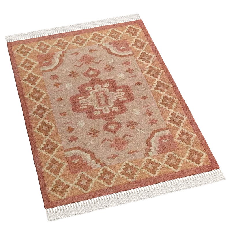 Handmade Area Kilim Rug by Urban Outfitters - Image 6