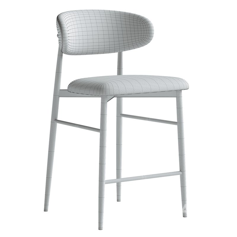 Halston Kitchen Stool & Halston Dining Chair - Image 7