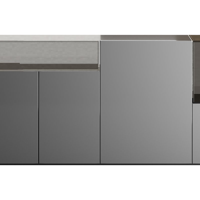 Black glass sideboard - Image 10