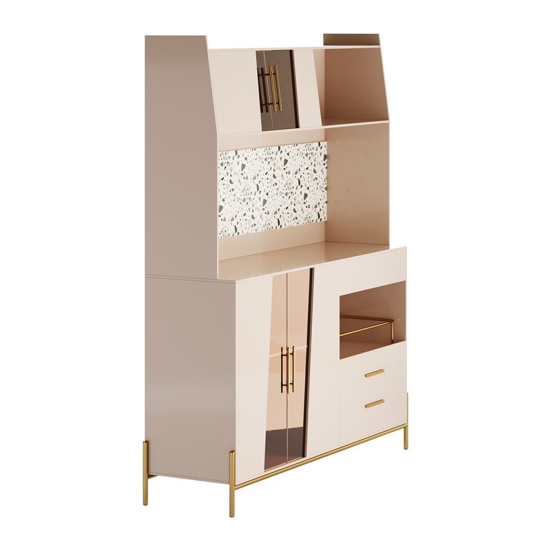 Cabinet with high shelves for the kitchen - Image 10