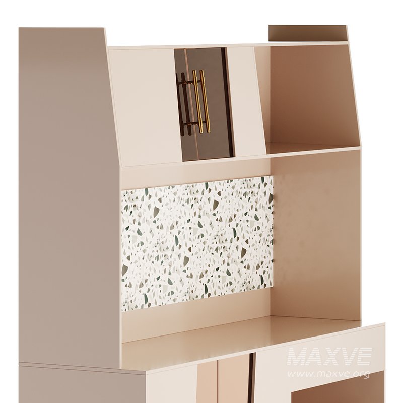 Cabinet with high shelves for the kitchen - Image 11