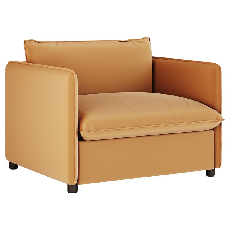 CORROY WHITE PERFORMANCE FABRIC CHAIR AND A HALF - Image 11