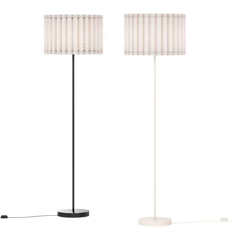 Vloerlamp Lucinavan linnen - Image 1