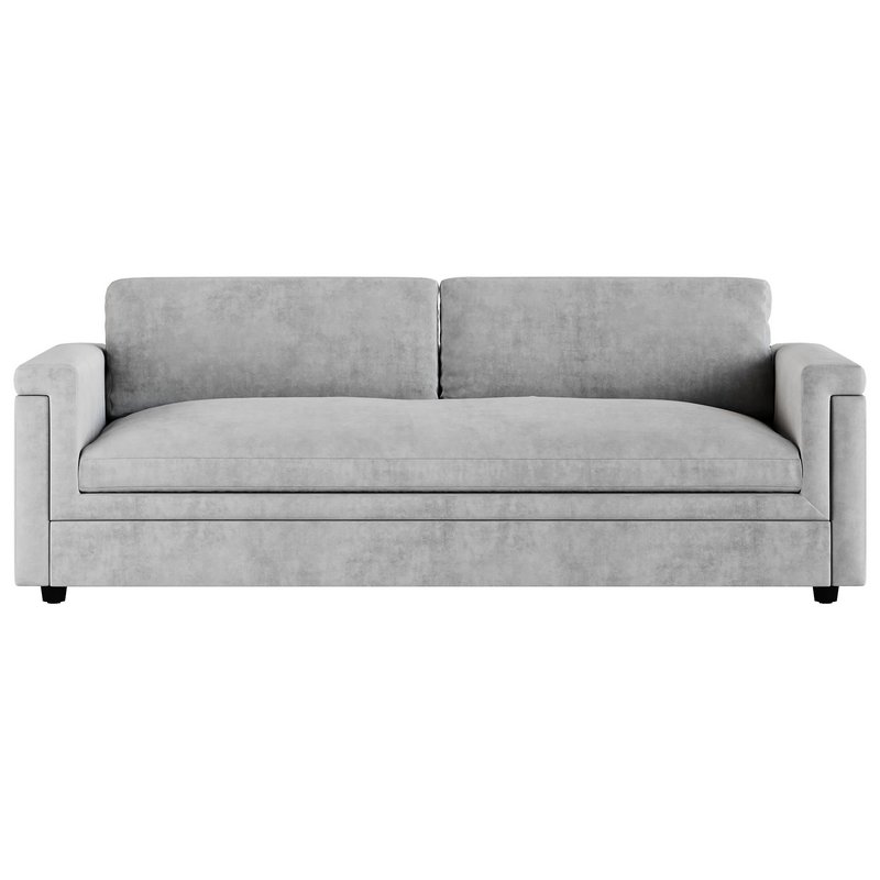 CEVA LIGHT BLUE PERFORMANCE VELVET SLEEPER SOFA - Image 11