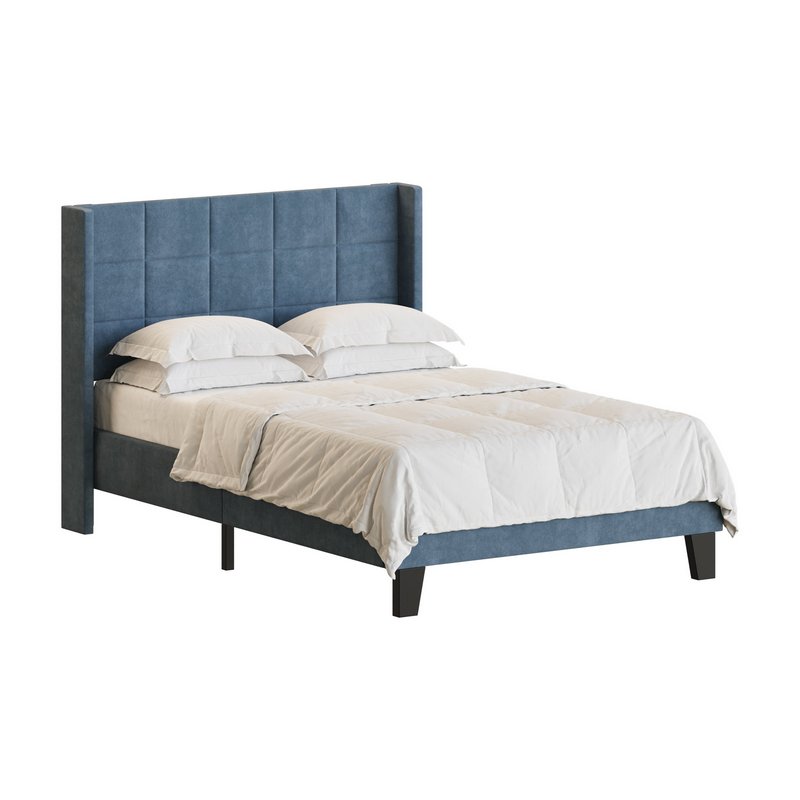 Padded adult double bed - Image 1