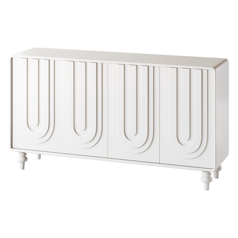 Cream style shoe cabinet - Image 12