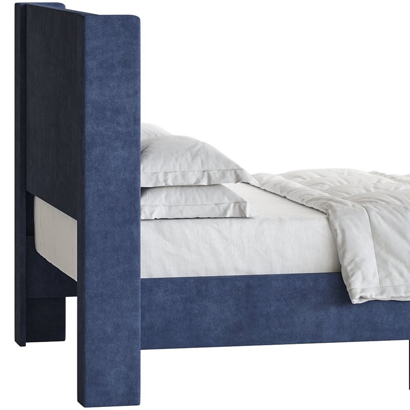 Padded adult double bed - Image 12