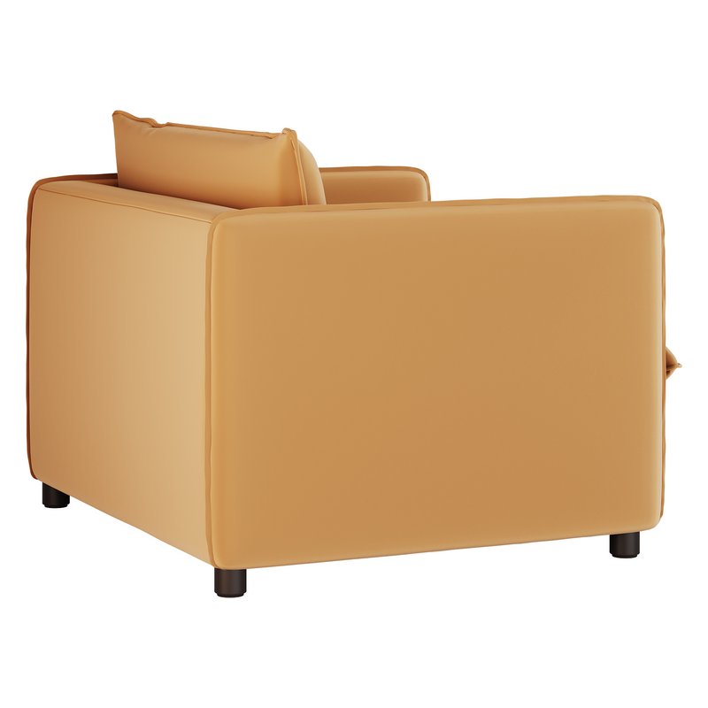 CORROY WHITE PERFORMANCE FABRIC CHAIR AND A HALF - Image 12