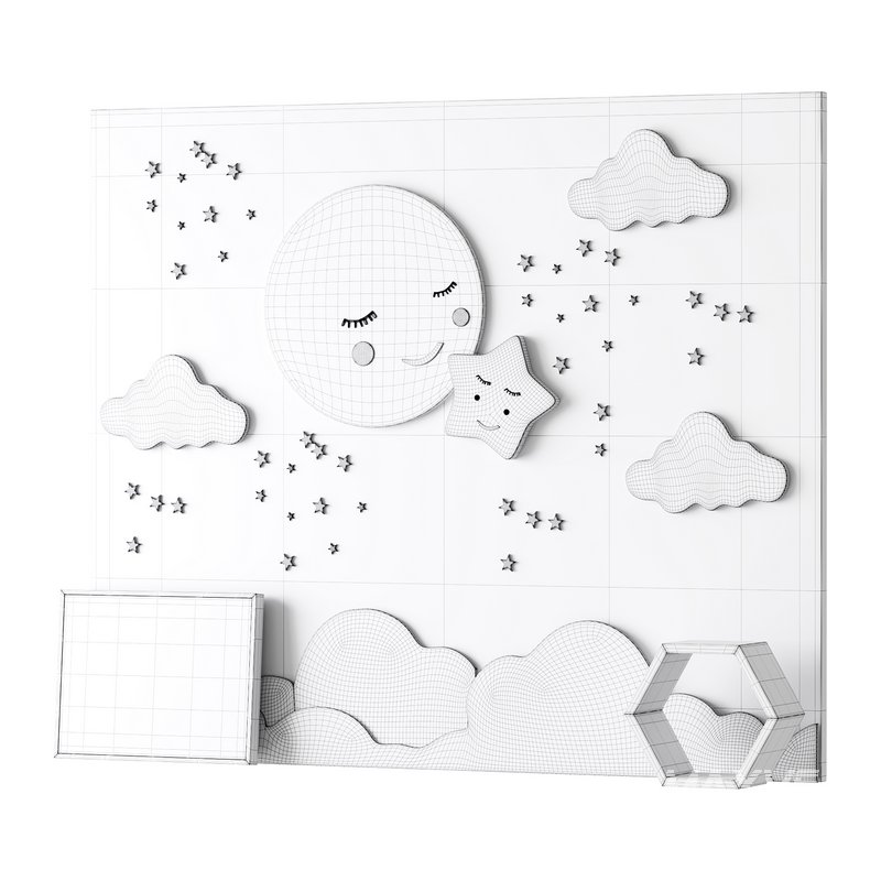 Decorative wall panel for children 02 - Image 15