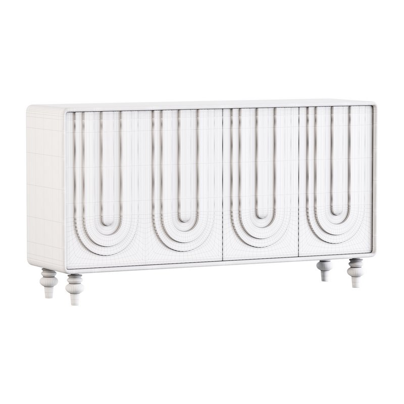 Cream style shoe cabinet - Image 14