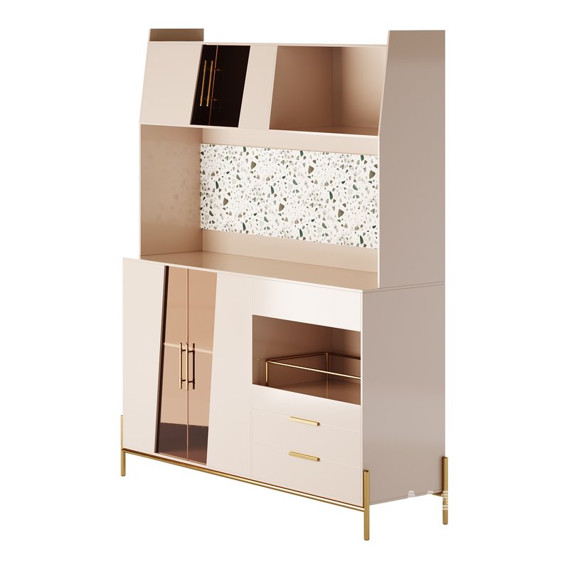 Cabinet with high shelves for the kitchen - Image 14