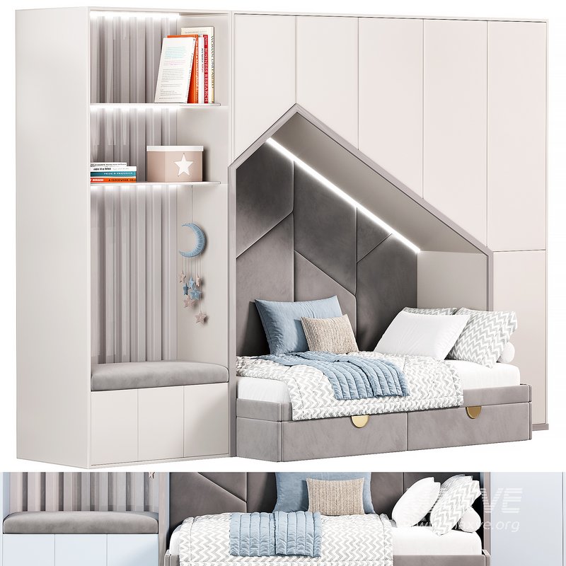 Kids bedroom ideas kids bed - Image 1