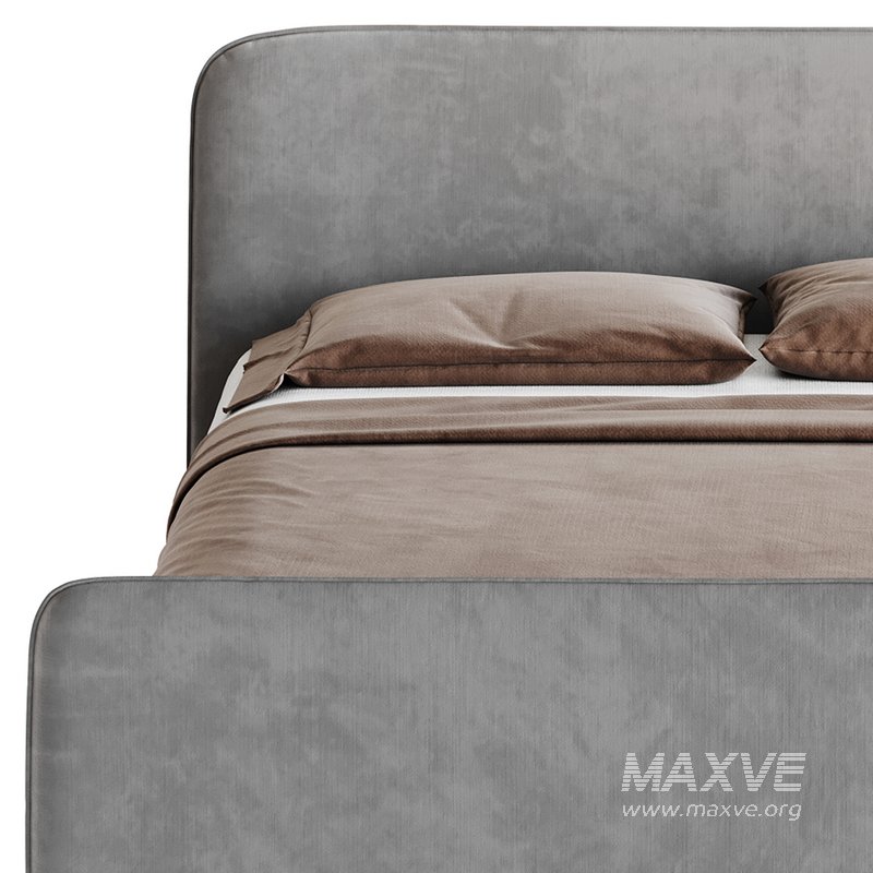 CAMERANO CREAM UPHOLSTERED QUEEN SLEIGH BED - Image 14