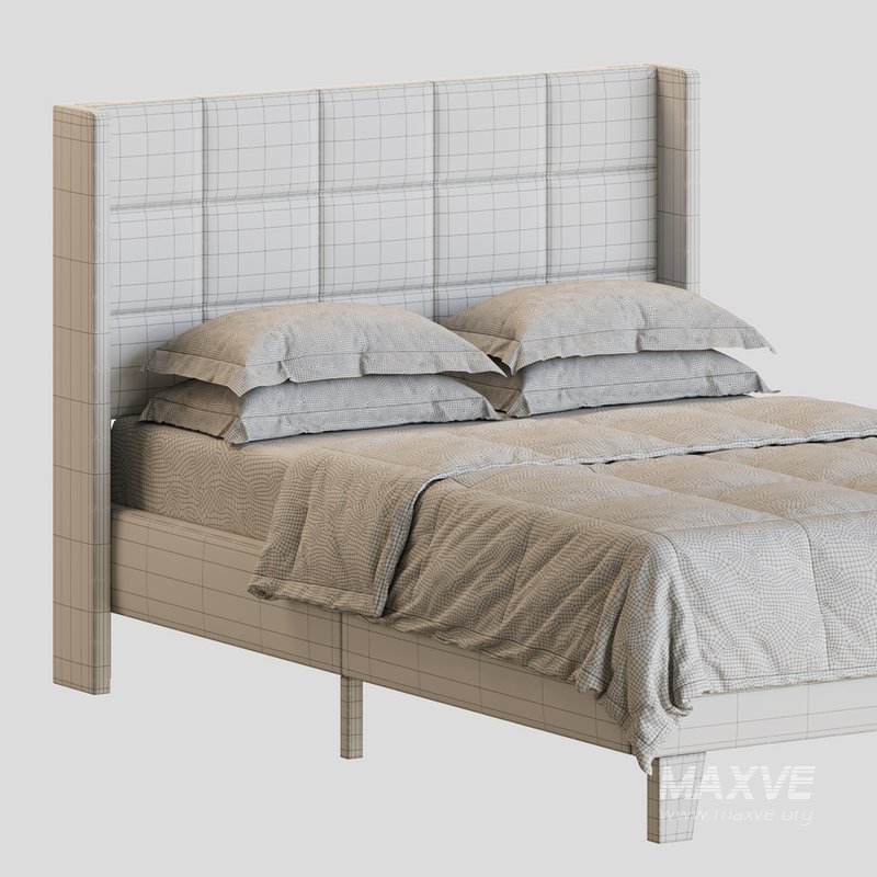 Padded adult double bed - Image 15
