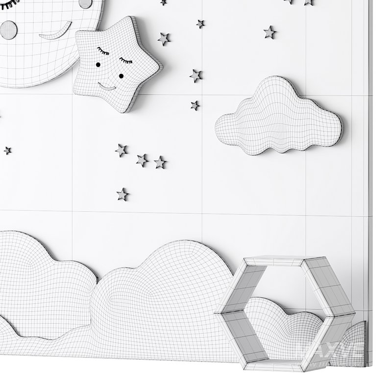 Decorative wall panel for children 02 - Image 14
