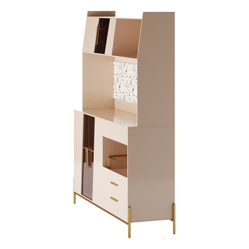 Cabinet with high shelves for the kitchen - Image 16