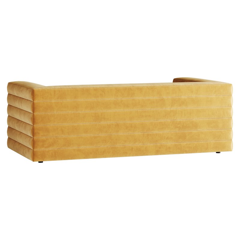 CAMEL VELVET SOFA - Image 16