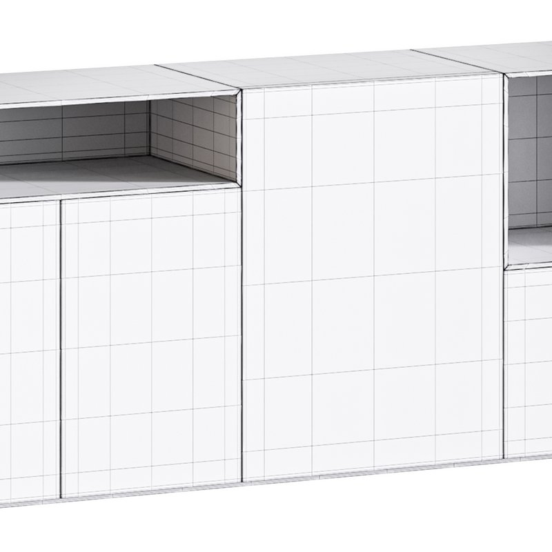 Black glass sideboard - Image 18