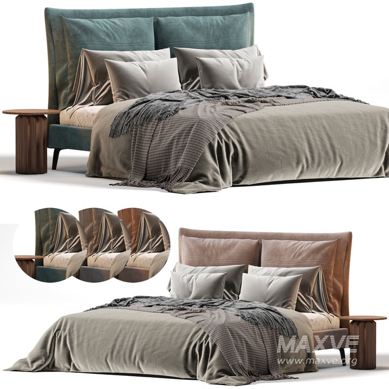 Soft bed by AiYAInteriors - Image 2