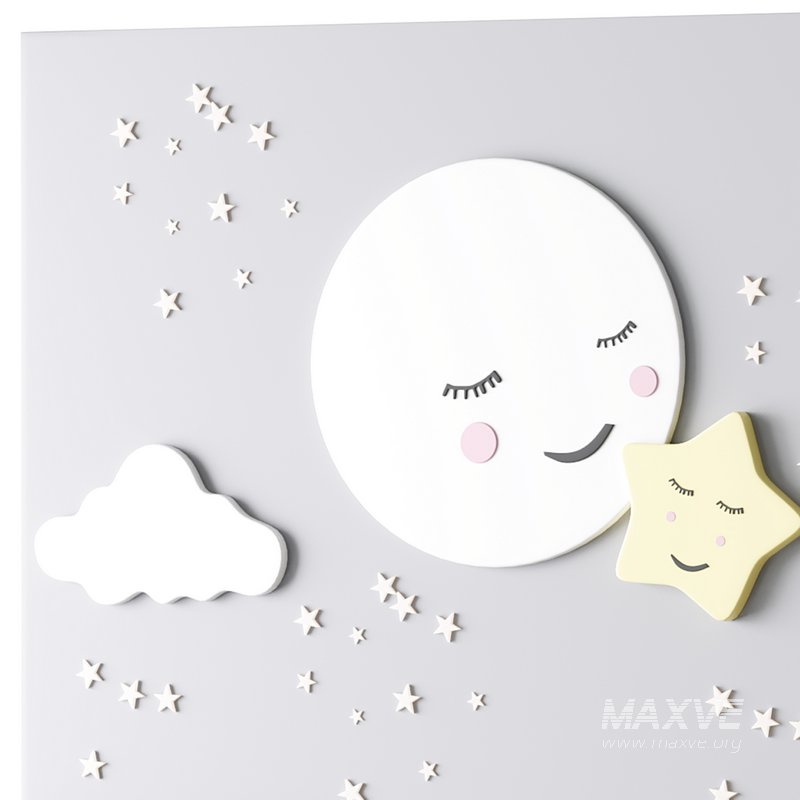 Decorative wall panel for children 02 - Image 2